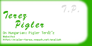 terez pigler business card